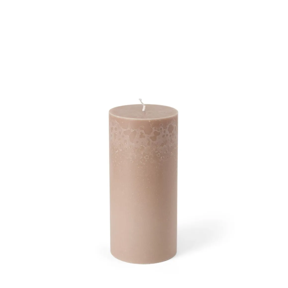 Blockljus Stearin 10x20cm Sand