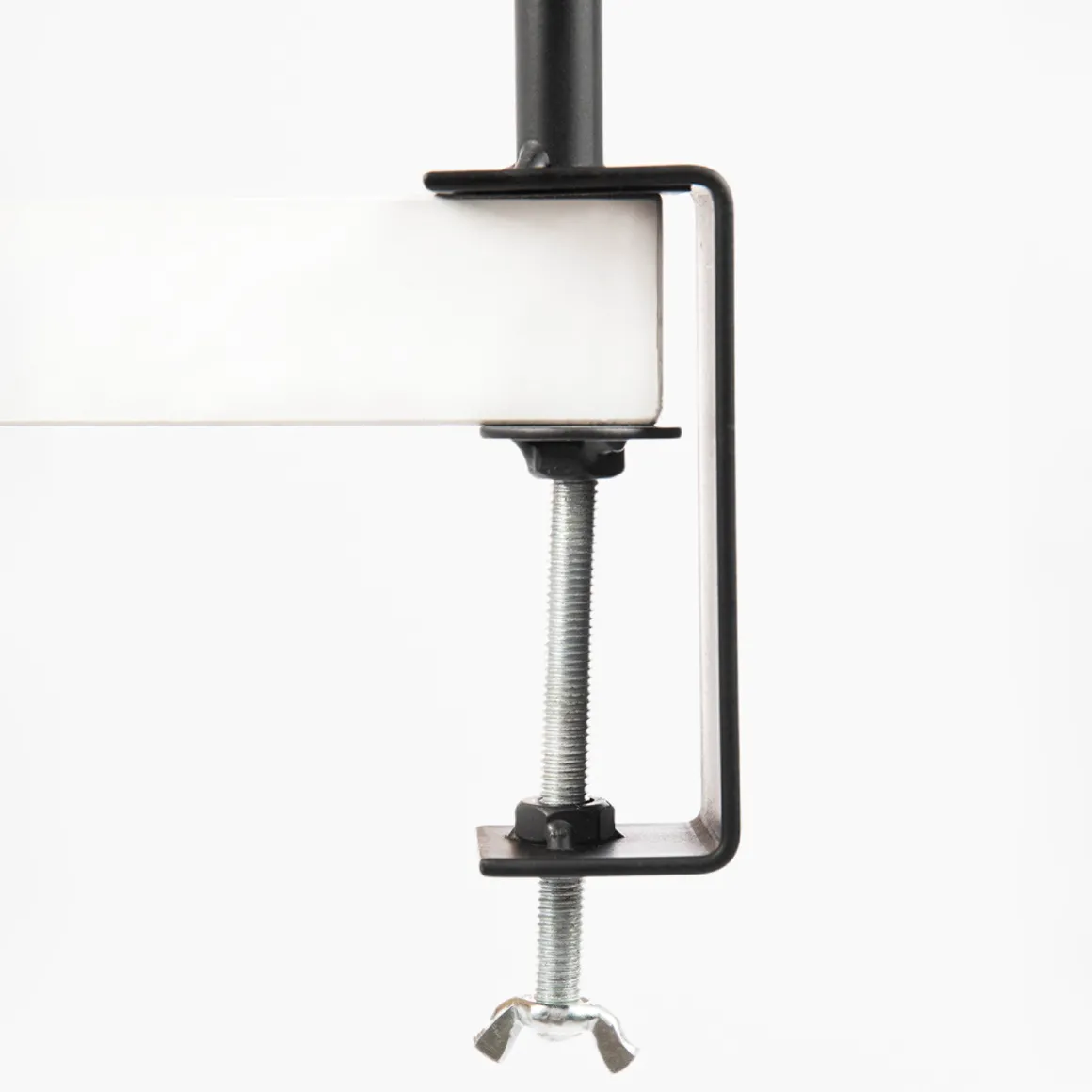 Bordsstång 140-250cm Svart