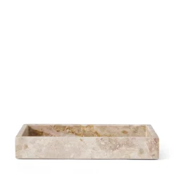 Bricka 26,5x15cm Marmor Beige