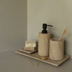 Bricka 30,5x15cm Marmor Sand