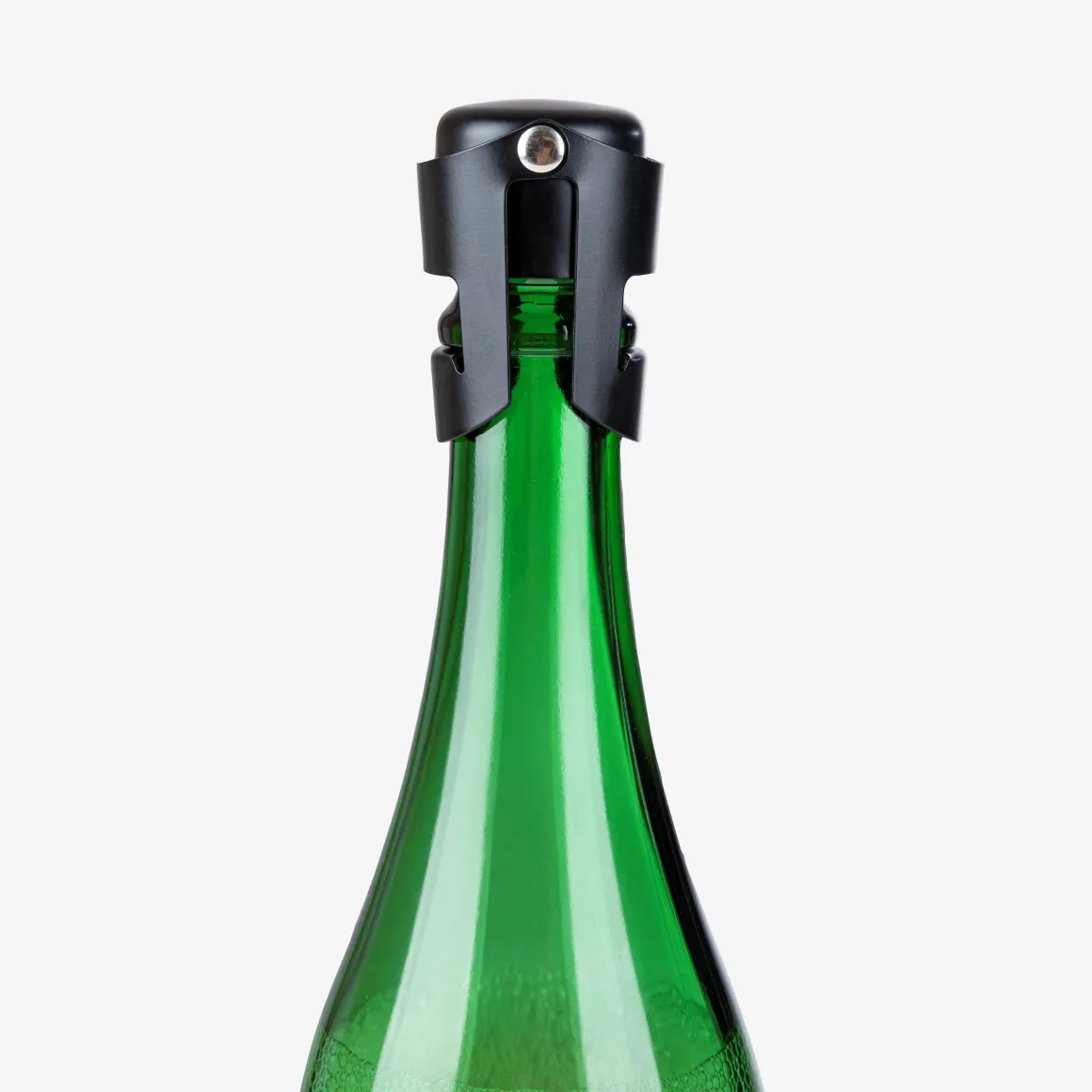 Champagneförslutare 5,5x4cm Svart