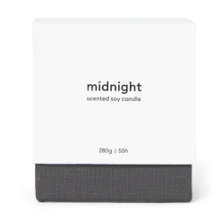 Doftljus Midnight 280g Svart