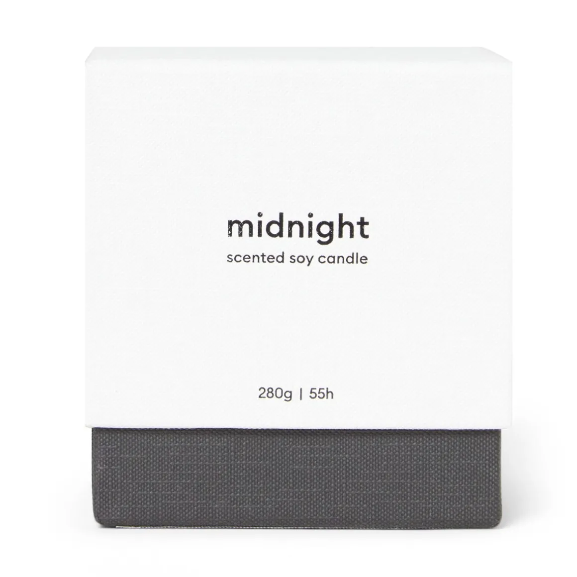 Doftljus Midnight 280g Svart