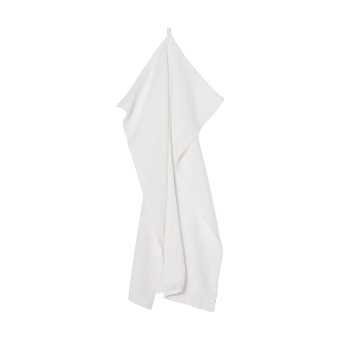 Handduk Våffla 50x70cm Bomull Bambu Vit