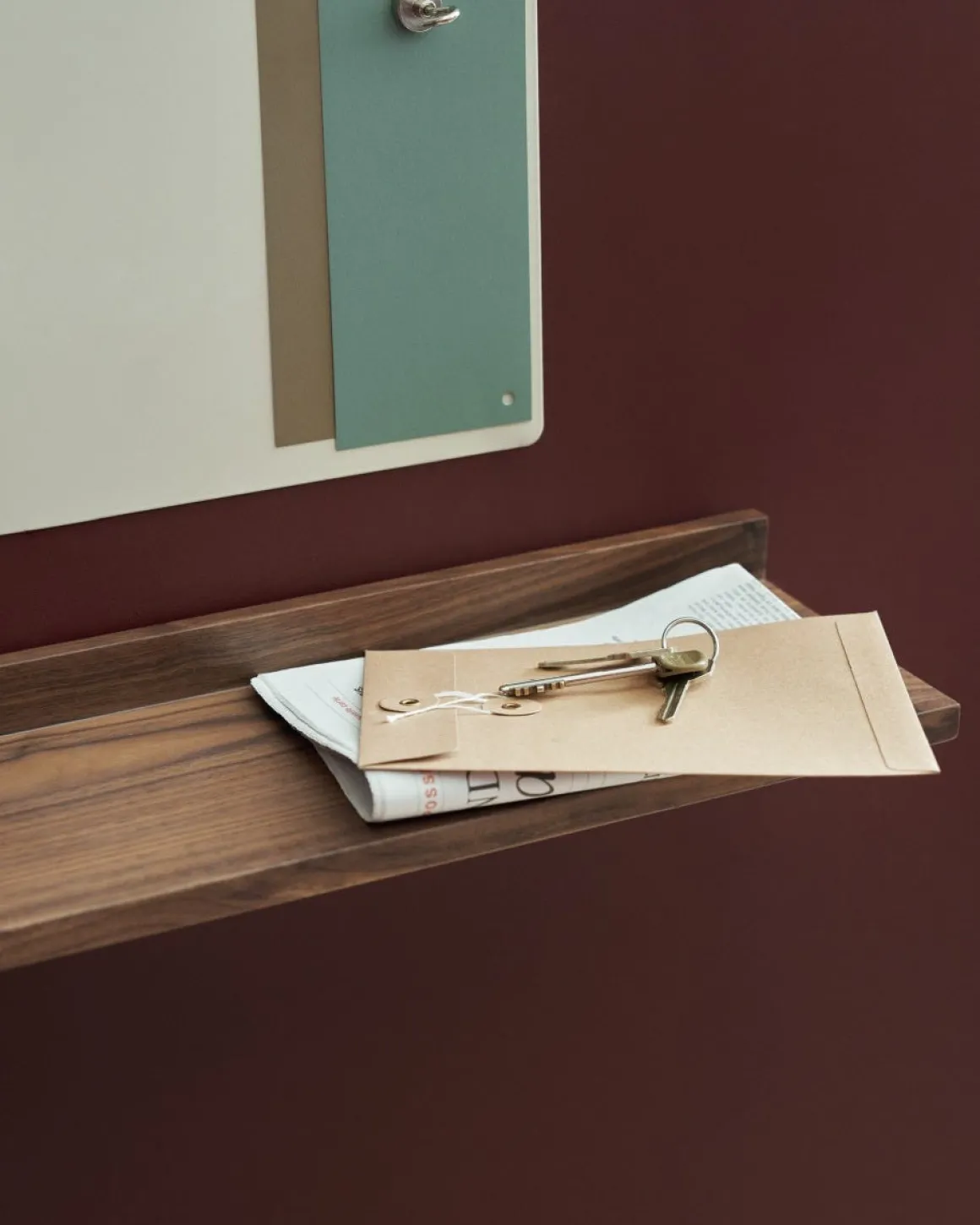 Hylla Todd 60cm Valnöt