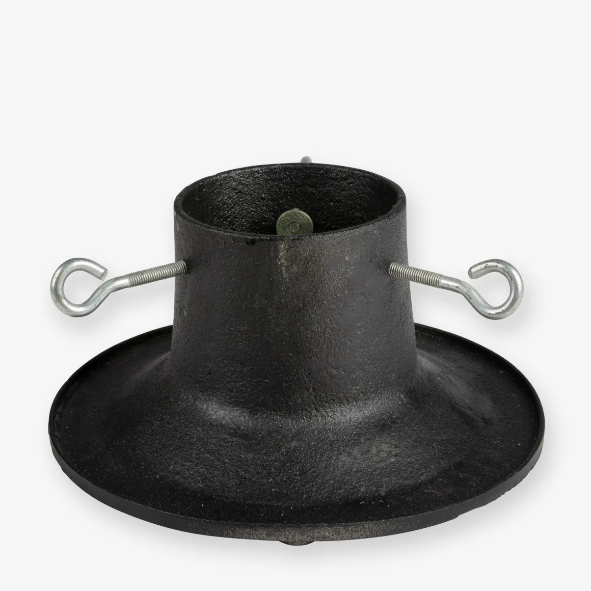 Julgransfot Gjutjärn 28cm Svart