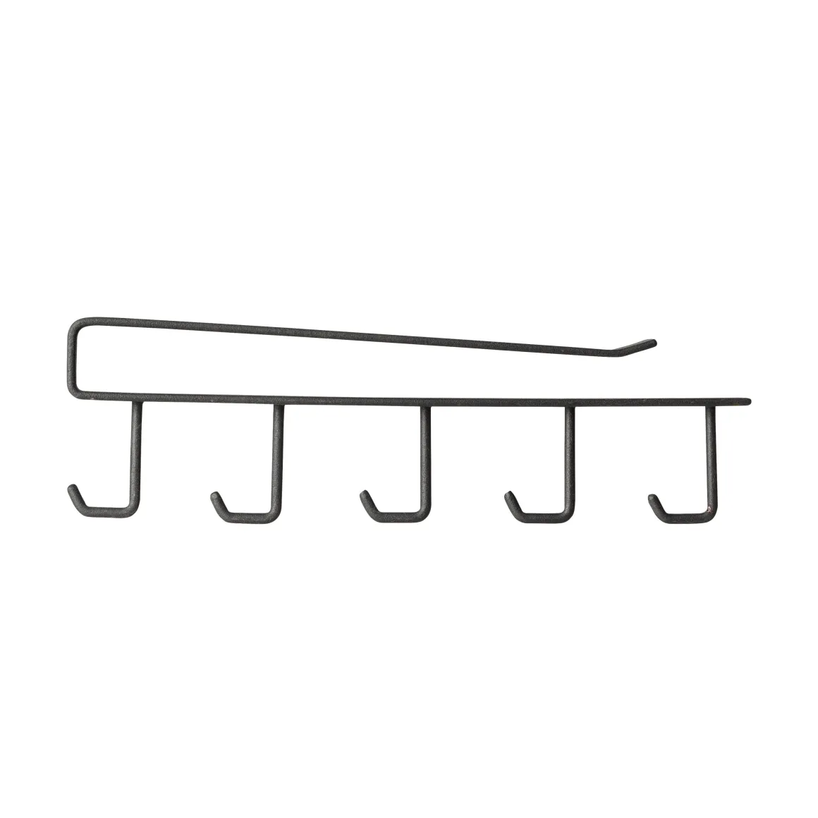 Kroklist Hylla 25cm Svart