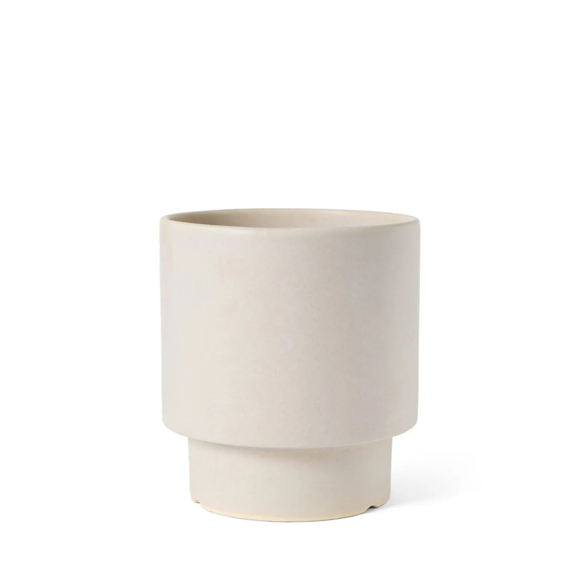 Kruka Stengods Fat 24cm Beige