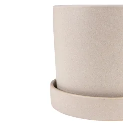 Kruka/Fat Stengods 17,5cm Beige