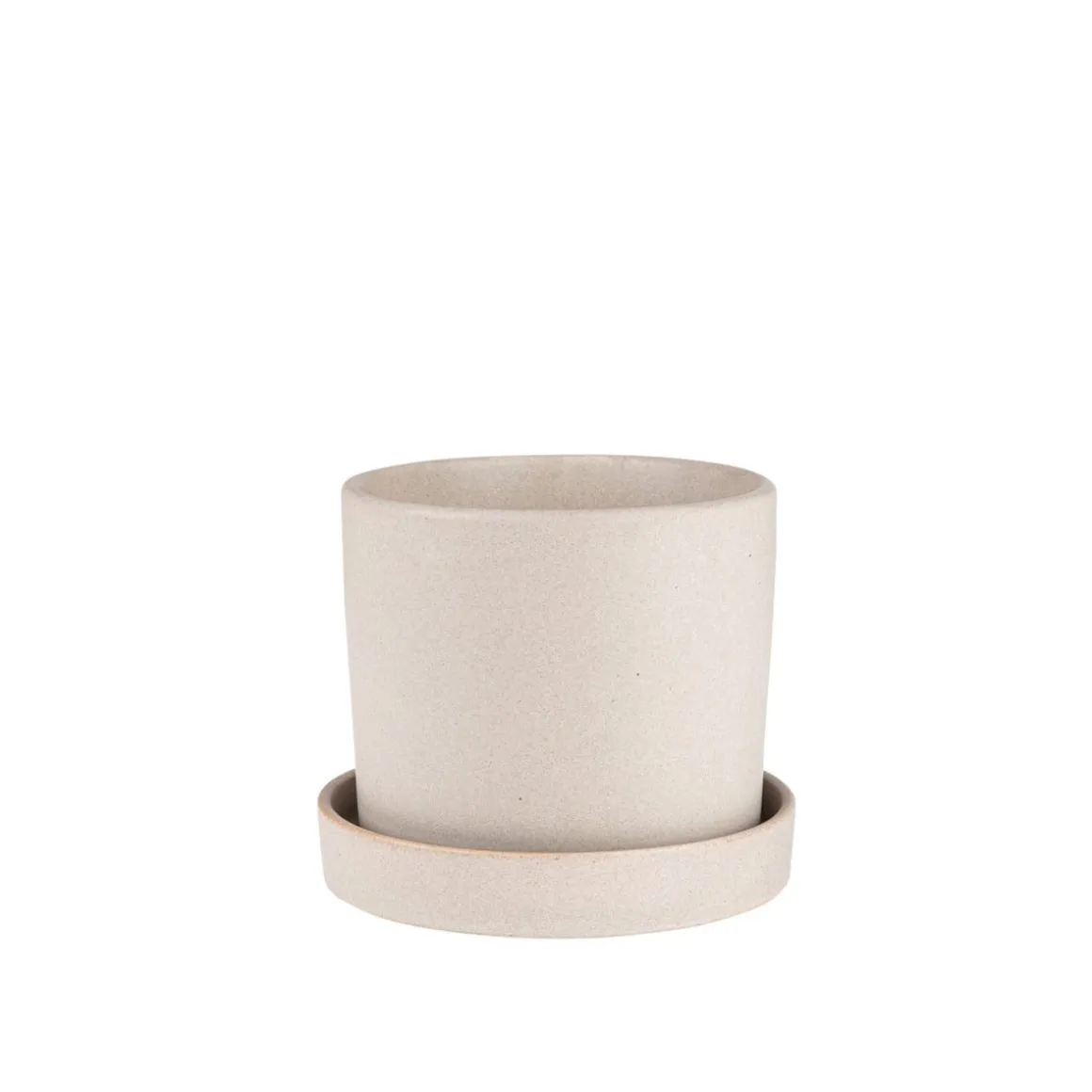 Kruka/Fat Stengods 14cm Beige