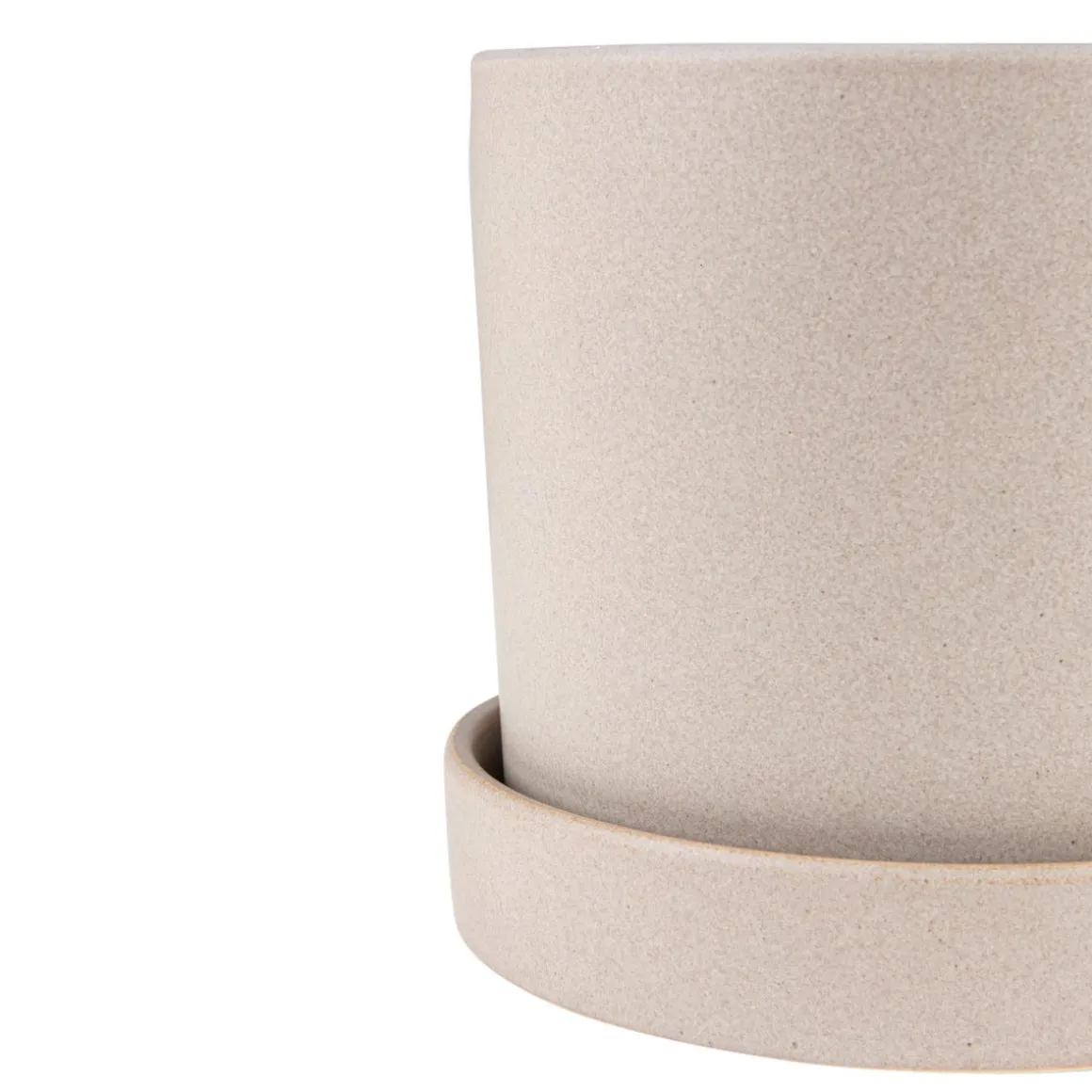 Kruka/Fat Stengods 14cm Beige