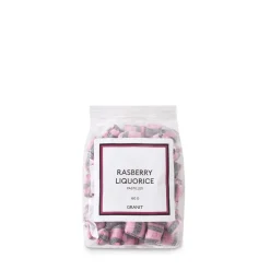 Lakrits- / Hallonkarameller 160g