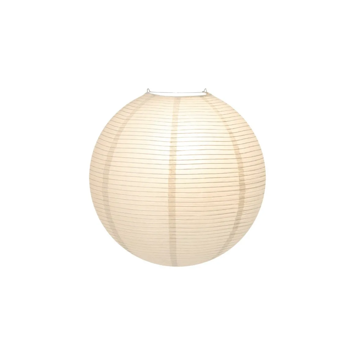 Lampskärm Rispapper Luna 40cm Vit