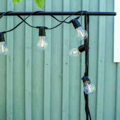 Ljusslinga 10 LED 5m Svart