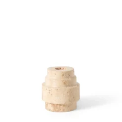 Ljusstake Travertin 7,5x7,5cm