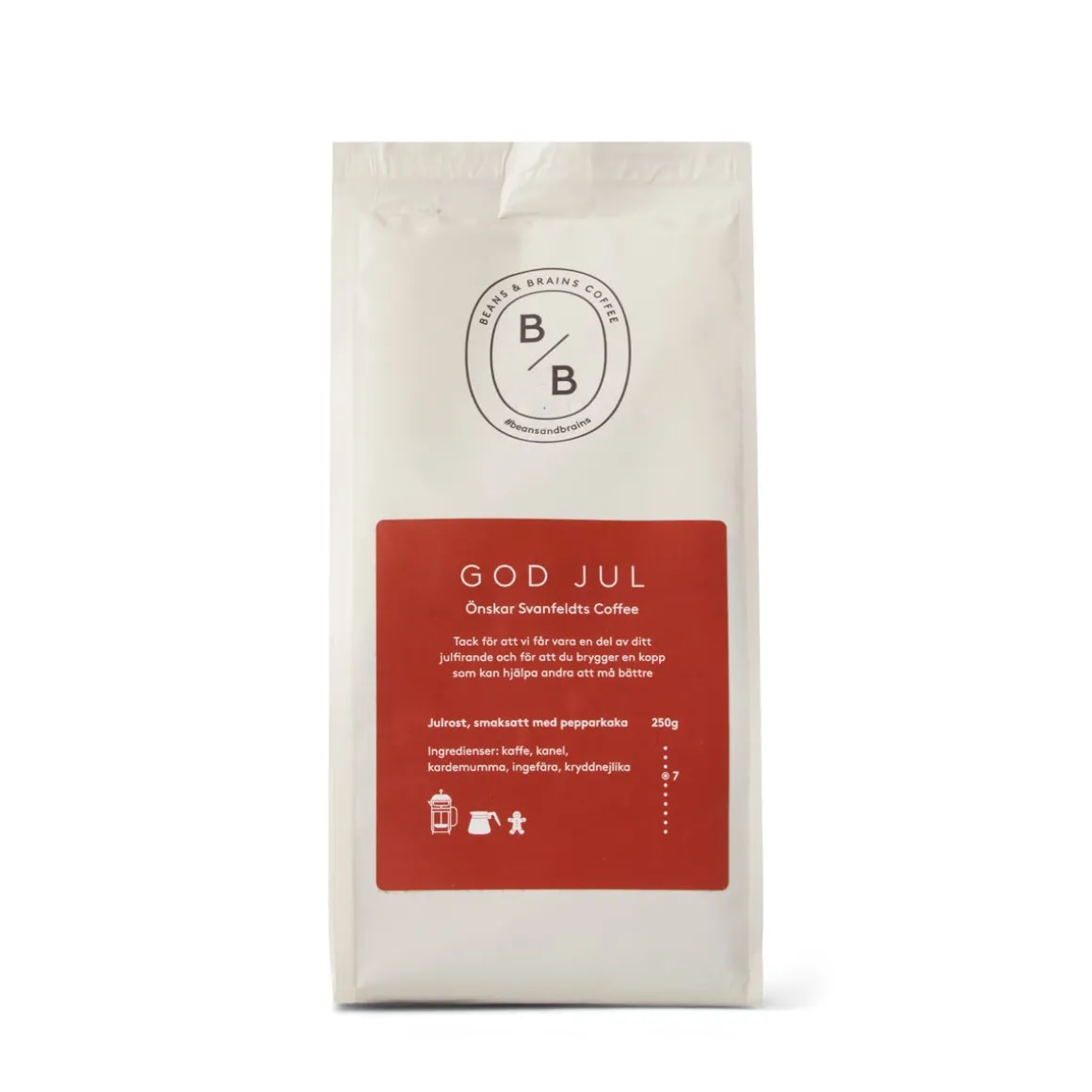 Svanfeldts Julrost Malet Kaffe 250g