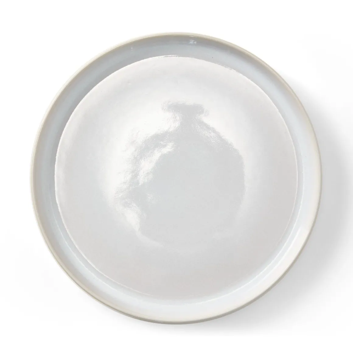Tallrik Bruno Stengods 28cm Vit