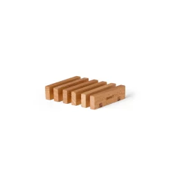 Tvålfat 10x8cm Bokträ