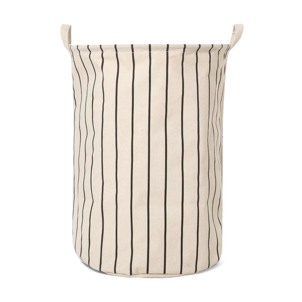 Tvättkorg RAND 36x50cm Beige/Svart