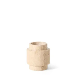 Värmeljuslykta Travertin 7x7cm