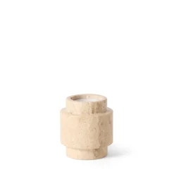 Värmeljuslykta Travertin 7x7cm