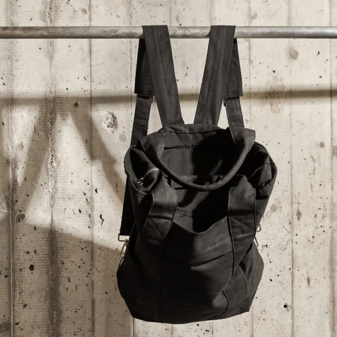 Väska Totebag/Ryggsäck Svart